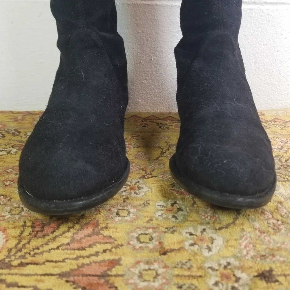 Stuart Weitzman black over the knee boots